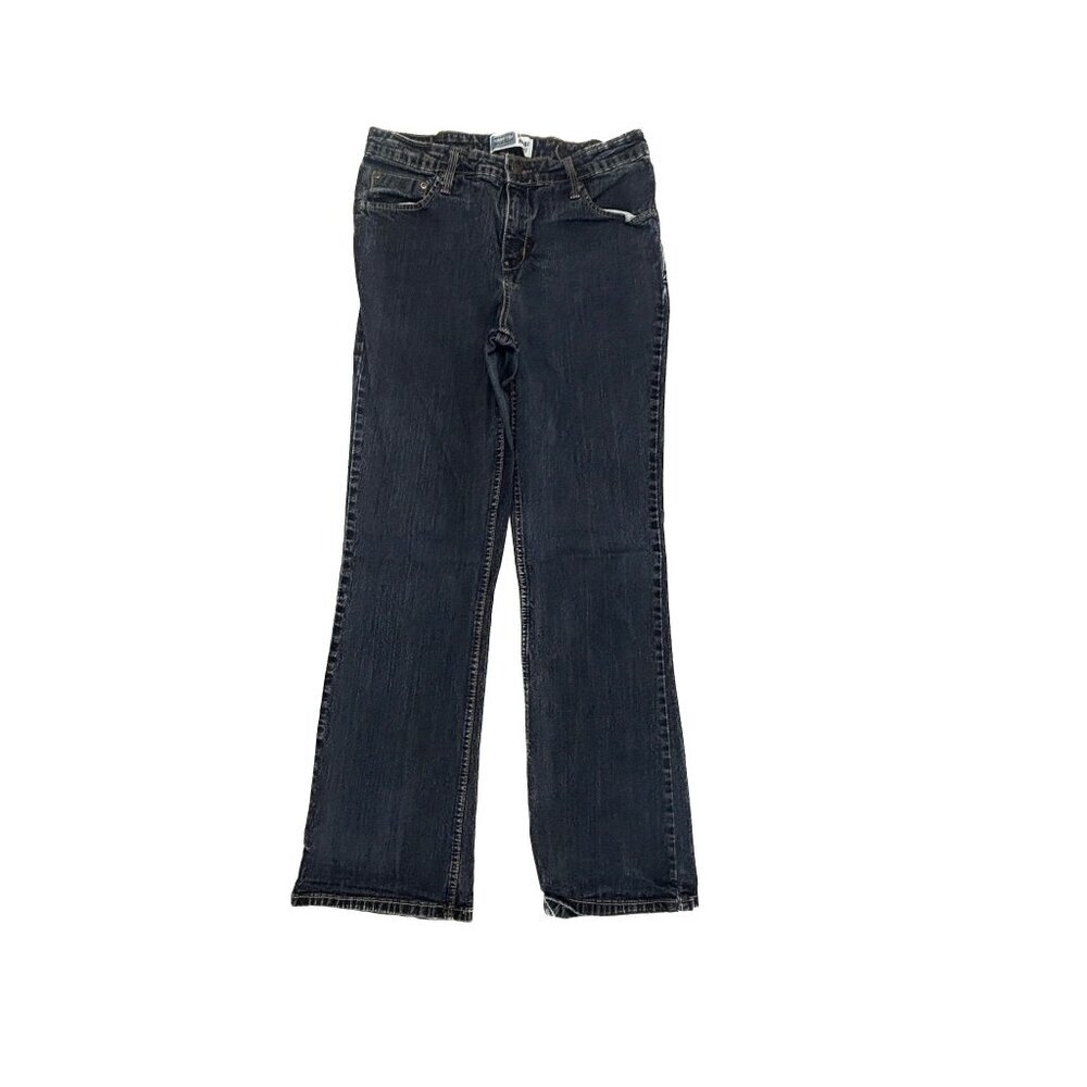 Signature By Levi Strauss at Waist Bootcut Womens size‎ 10 Dark Blue Denim Jeans